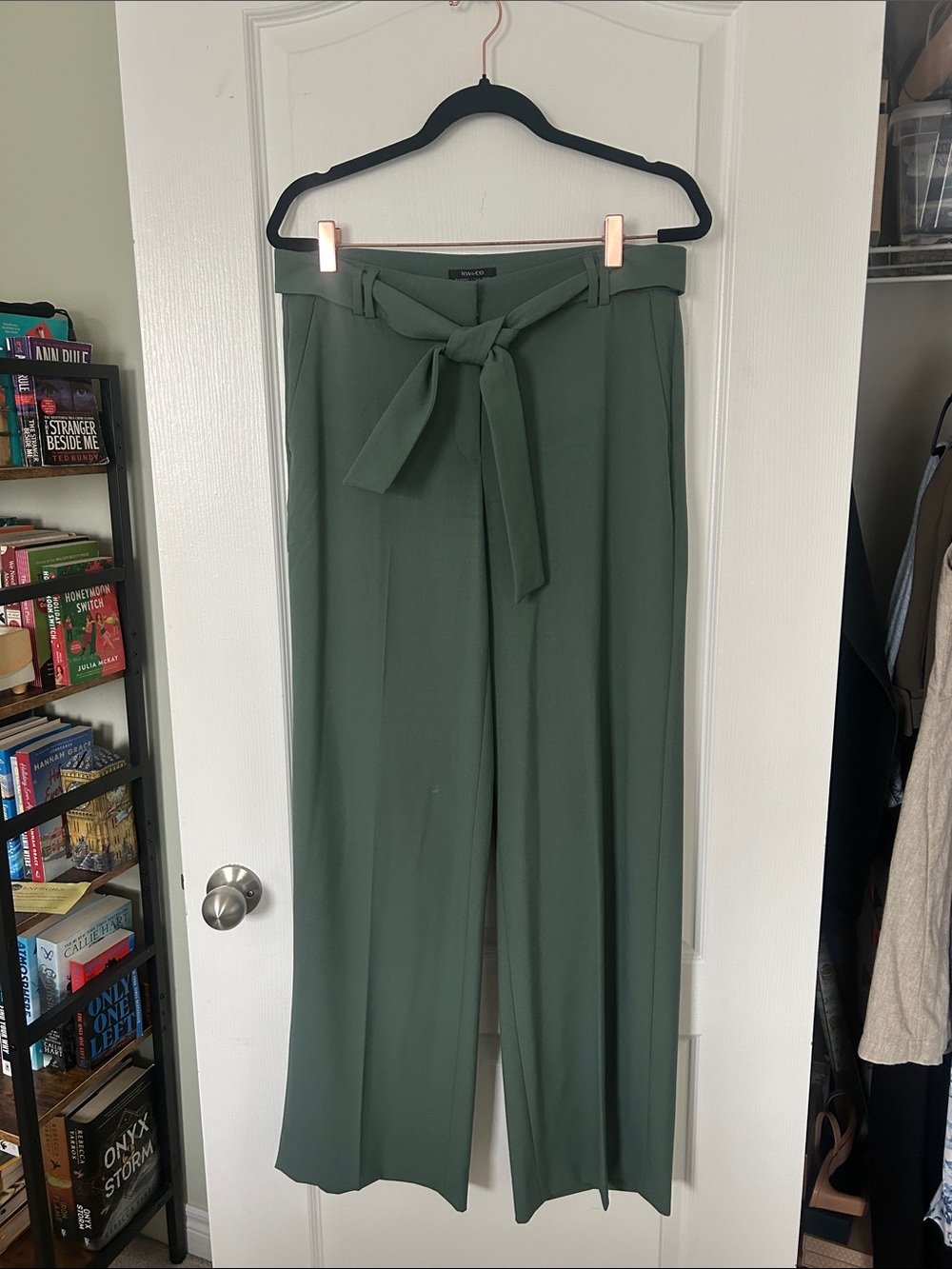 RW&CO. Women's Teal Green Two-Piece Suit - Blazer & Trousers - Picture 4 of 5